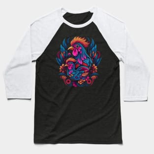 Chicken Mothers Day Baseball T-Shirt